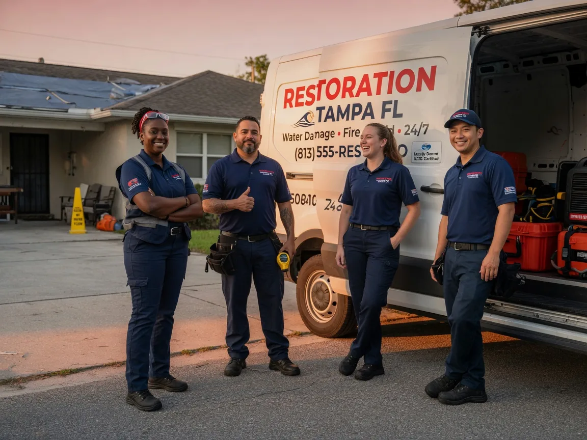 Water Damage Restoration company in Preston, OK